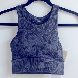 All Fenix Snake Print Sports Bra